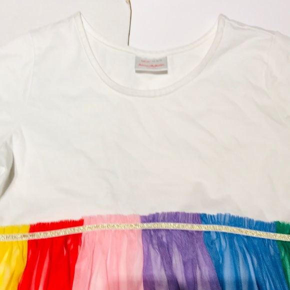 Hanna Andersson girl’s Rainbow Dress In Soft Tulle - Picture 5 of 8
